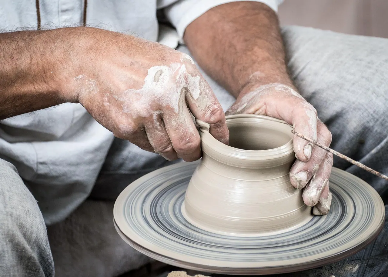 pottery, handmade, hands, cup, vase, clay, potter, ceramics, potter's wheel, dirty, art, artist, craft, handicraft, pottery, pottery, pottery, pottery, pottery, handmade, clay, cla