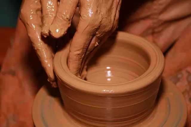 pottery, craft, clay, ceramic, work, handmade, hobby, pot, handicraft, pottery, pottery, pottery, pottery, pottery, clay