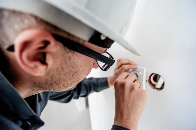 electrician, repair, electricity, socket, professional, electric, worker, builder, man, male, helmet, work, electrician, electrician, electrician, electrician, electrician, repair, electricity, electricity, worker, work. How Canada's electrical and fire codes shape a home kiln install