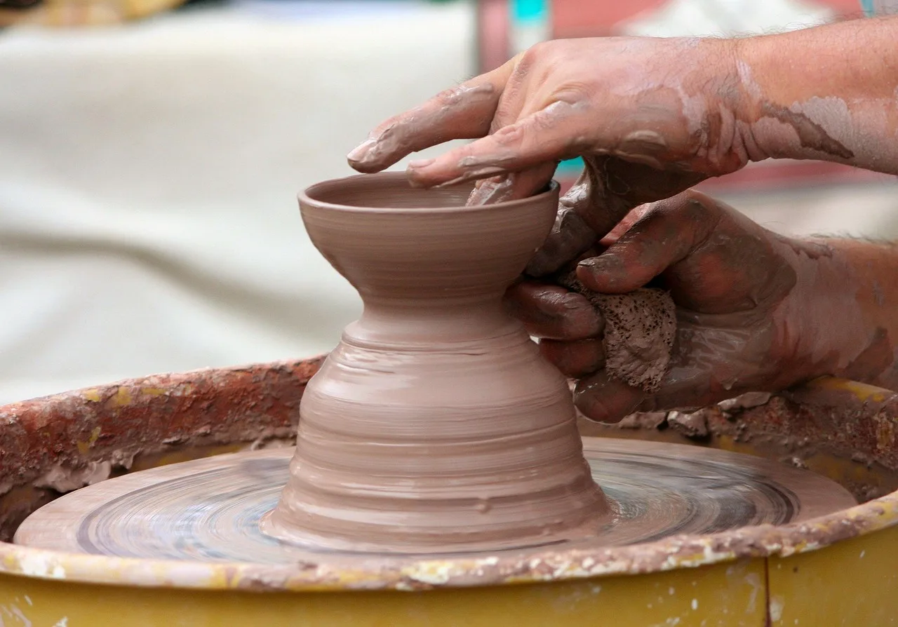 potter's wheel, clay, sculpt, stoneware, turn, spin, clay, clay, clay, clay, clay, sculpt. Home pottery makers: craft-artist job data and the equipment gap