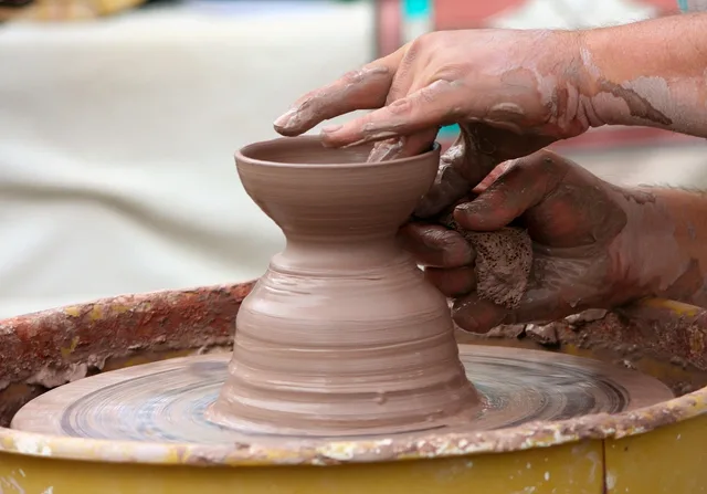 potter's wheel, clay, sculpt, stoneware, turn, spin, clay, clay, clay, clay, clay, sculpt. Home pottery makers: craft-artist job data and the equipment gap