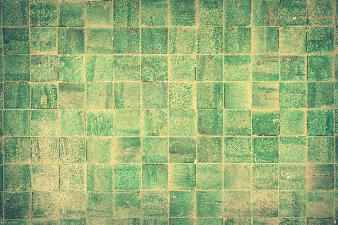 tiles, backdrop, bathroom, ceramic, cladding, decorative, design, detail, floor, wall, material, old, pattern, squares, structure, surface, texture, tiled, vintage, green, grunge, green texture, green wall, tiles, bathroom, floor, wall, pattern, pattern, pattern, texture, texture, vintage, green, green, green, green, green. How to prepare pottery for display: labels, handling, finishing and photos