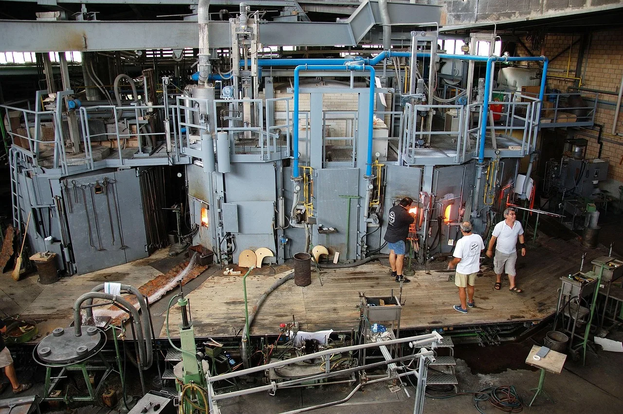 kiln, glass blowing, industry, heavy industry, kiln, kiln, kiln, kiln, kiln, glass blowing. Firing exercises that test what your kiln can actually do