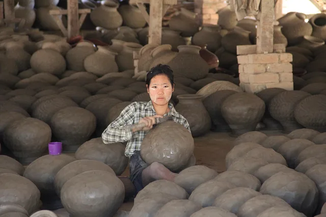 potter, volume, potter's wheel, tonkunst, pottery workshop, pottery, myanmar, potter, potter, potter, potter, potter's wheel, pottery, pottery, pottery, pottery, pottery, myanmar, myanmar, myanmar. Greenware drying in Calgary's dry prairie air: schedules, damp boxes and a firing log