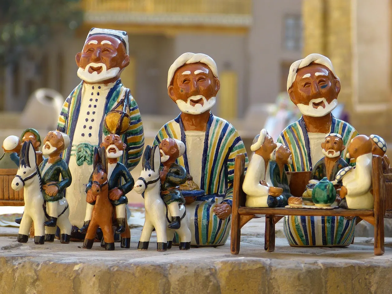 clay figure, uzbekistan, ceramic, pottery, souvenir, souvenirs, decoration, uzbekistan, uzbekistan, uzbekistan, uzbekistan, uzbekistan, pottery